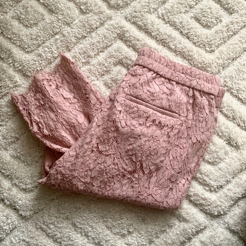 J. Crew lace pants